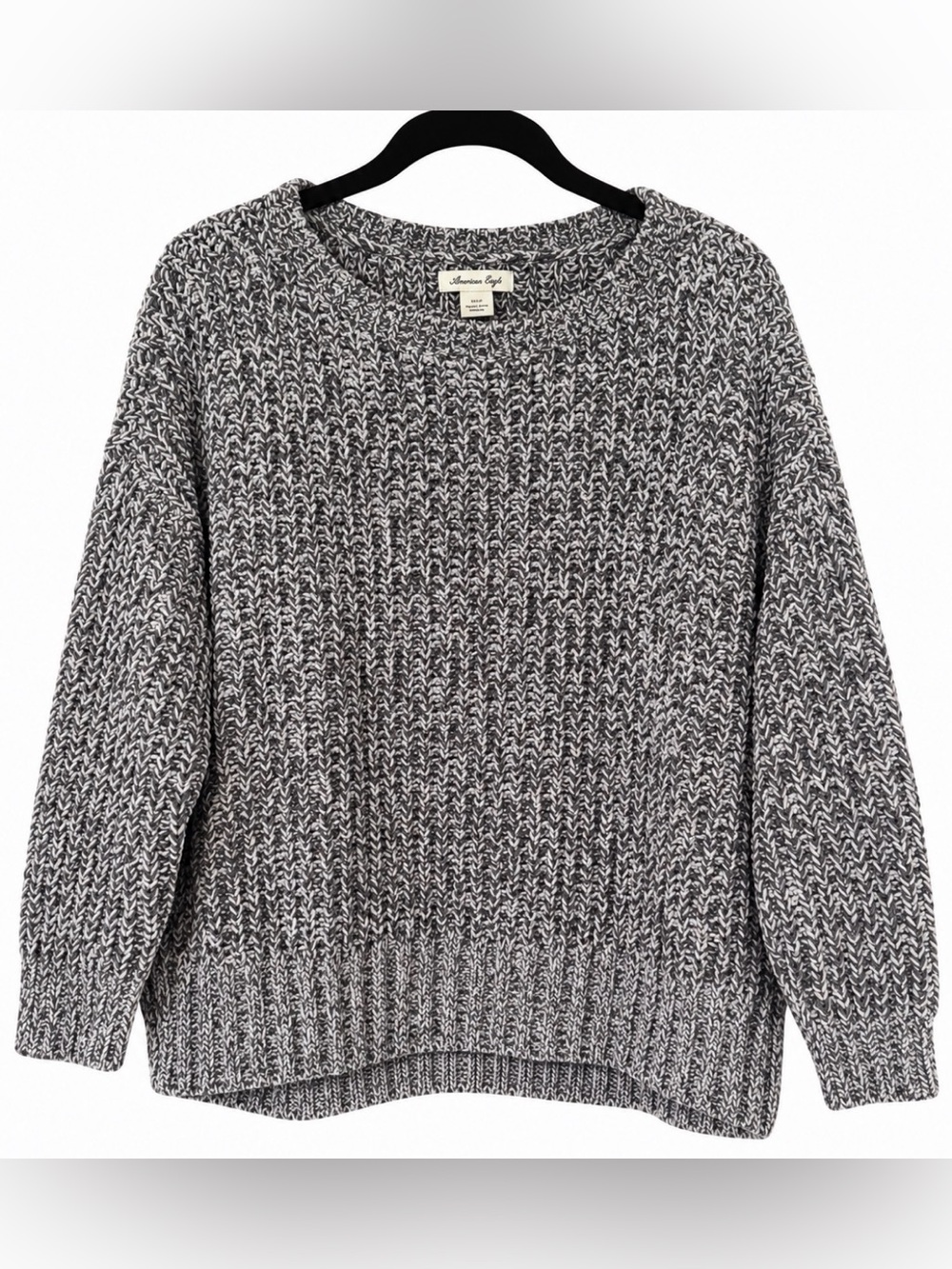 American Eagle Thick Knit Crewneck Sweater. Oversized. Sz S.